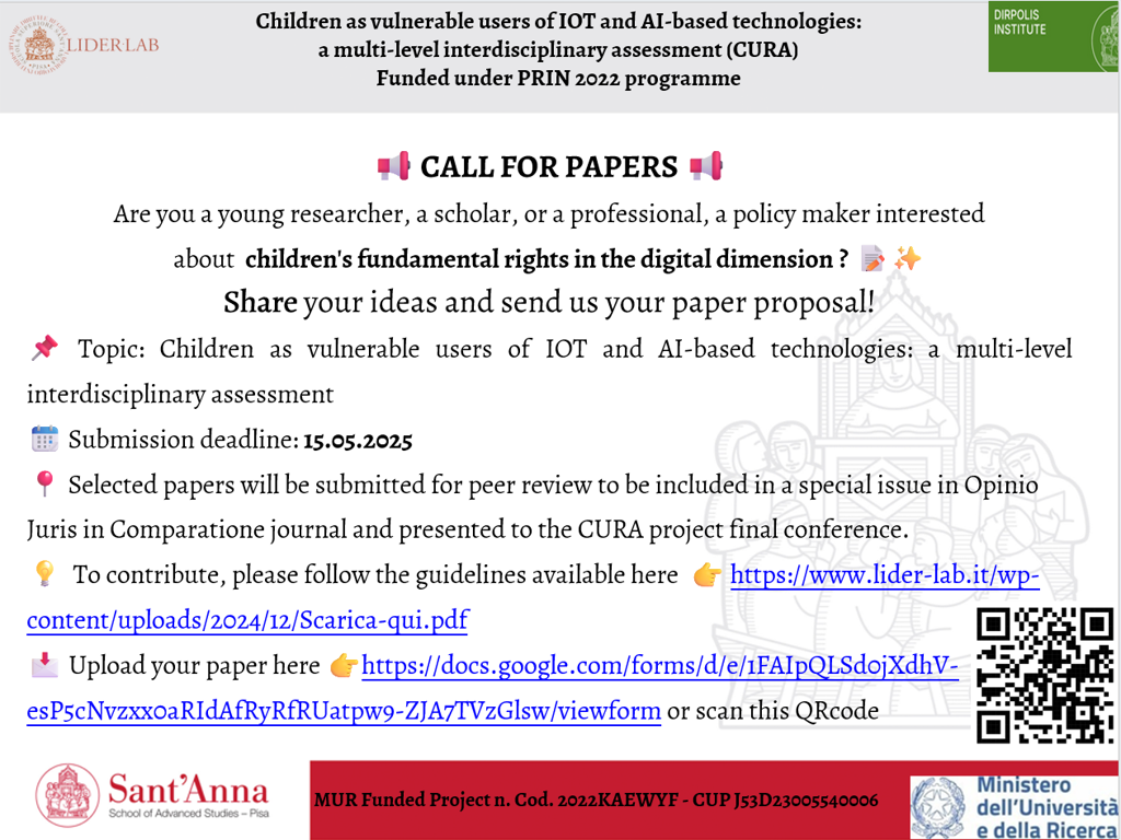 Call for papers!